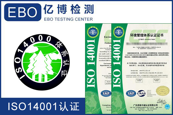 ISO1401认证